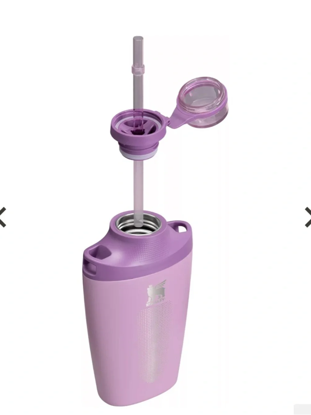 Stanley Lilac Cross Bottle with Carry Strap - Picture 5 of 10